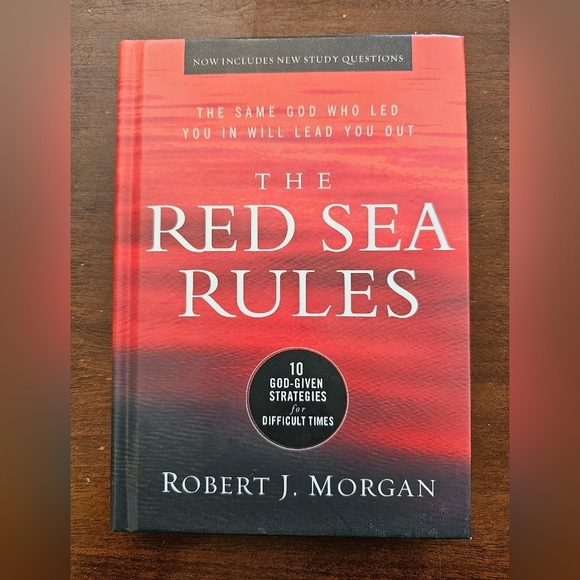 The‎ Red Sea Rules by Robert Morgan Book Devotional Spiritual Biblical - Picture 1 of 3